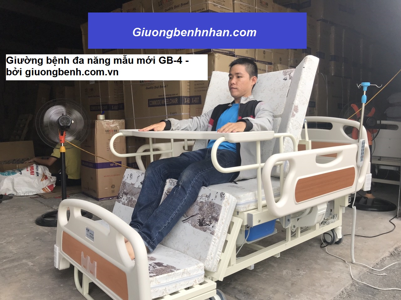  Giường bệnh Đa Năng GB4-2020  new Tại Sài Gòn